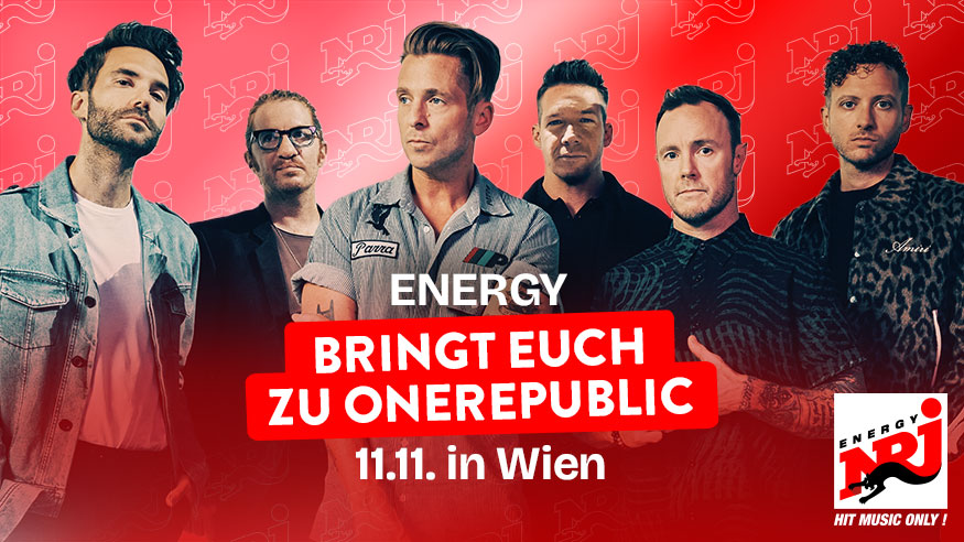 ENERGY bringt euch zu OneRepublic